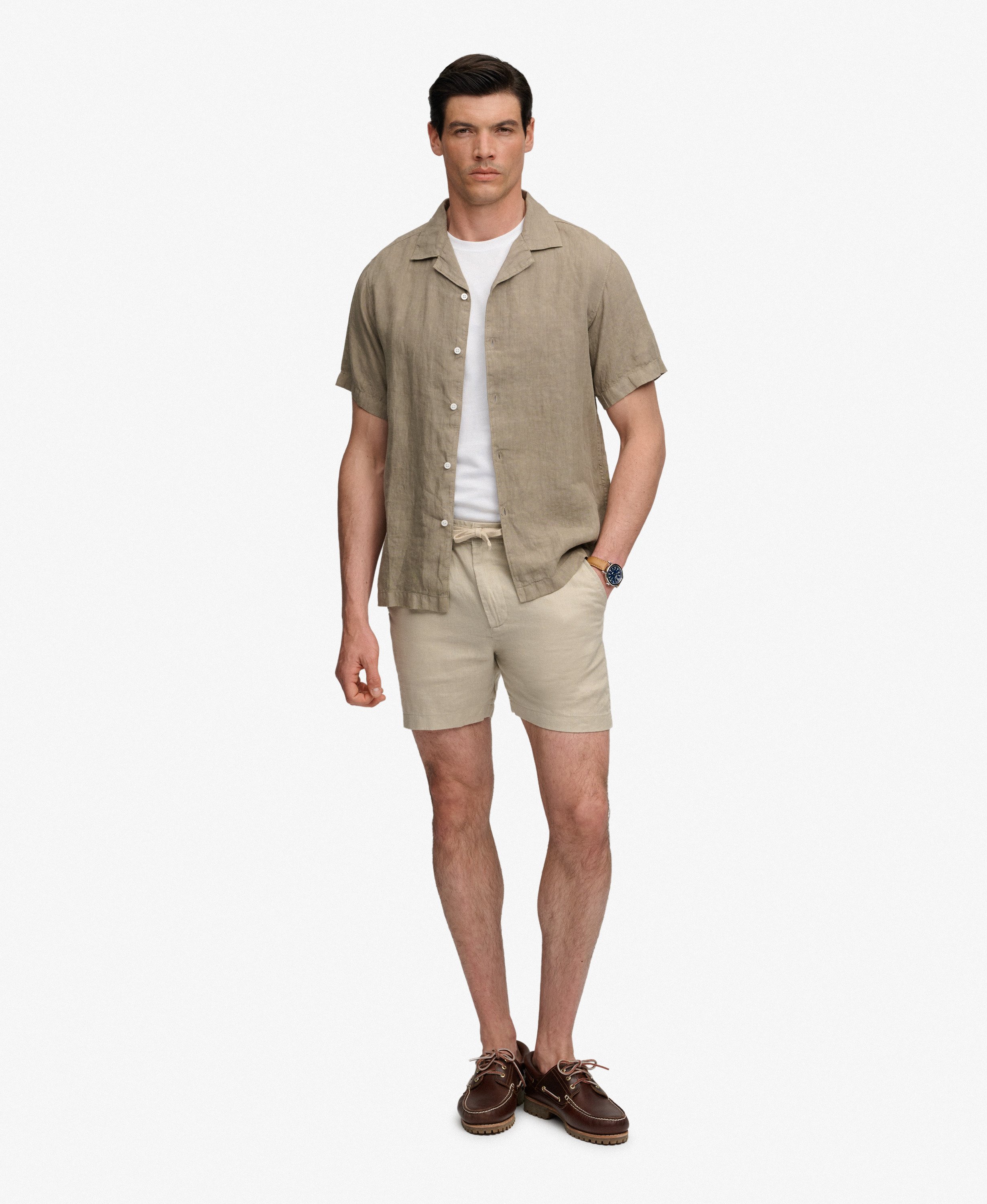 The Merchant Store - Linen Shorts