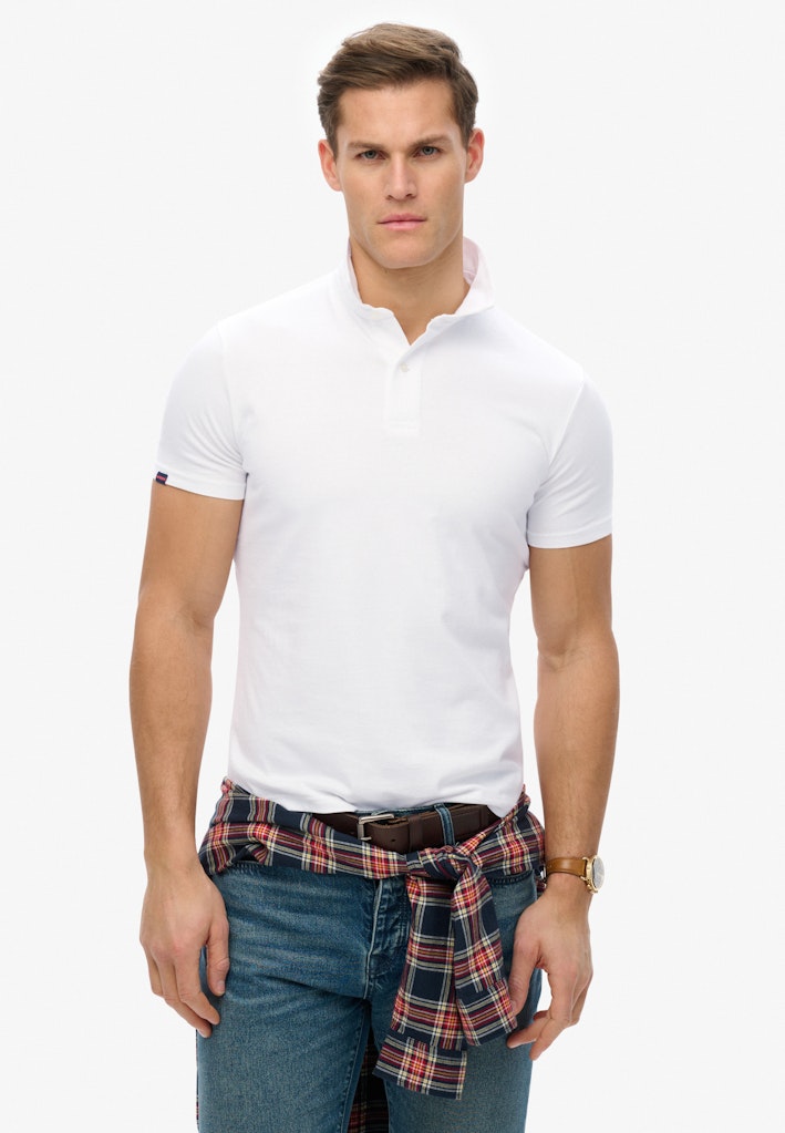 Essential Jersey Polo Top