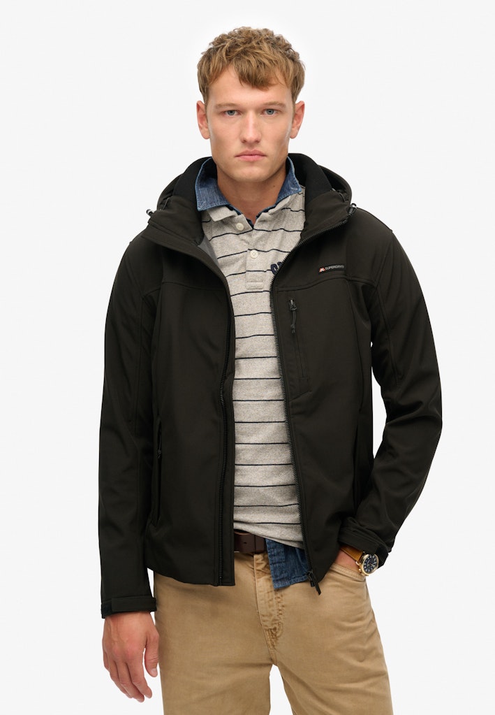 Hooded Soft Shell Trekker Jacket
