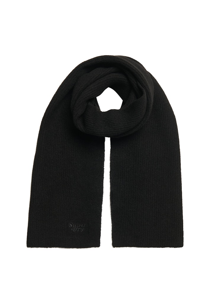 Soft Rib Knit Scarf