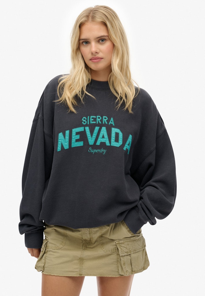 Outdoor Location Loose Crew Sweatshirt
