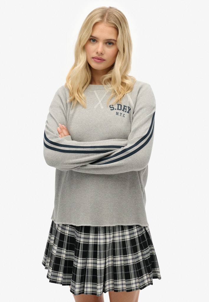 Athletic Essentials Graphic Long Sleeve Top