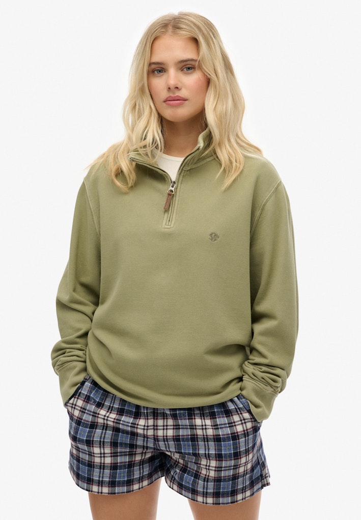 Classic Essential Half Zip Sweatshirt