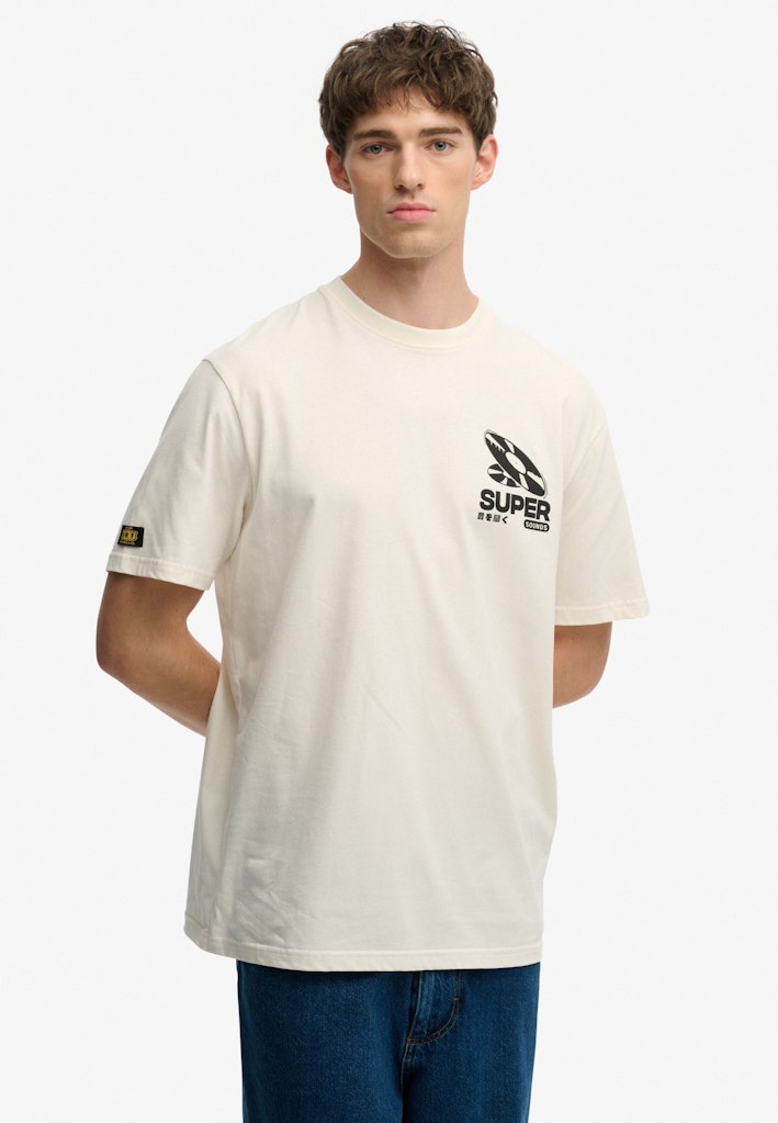 Record Label Oversized T-Shirt
