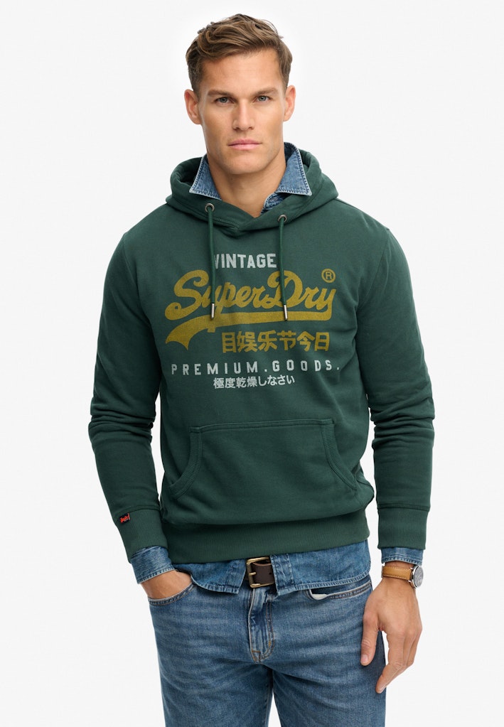 Vintage Logo Duo Classic Hoodie