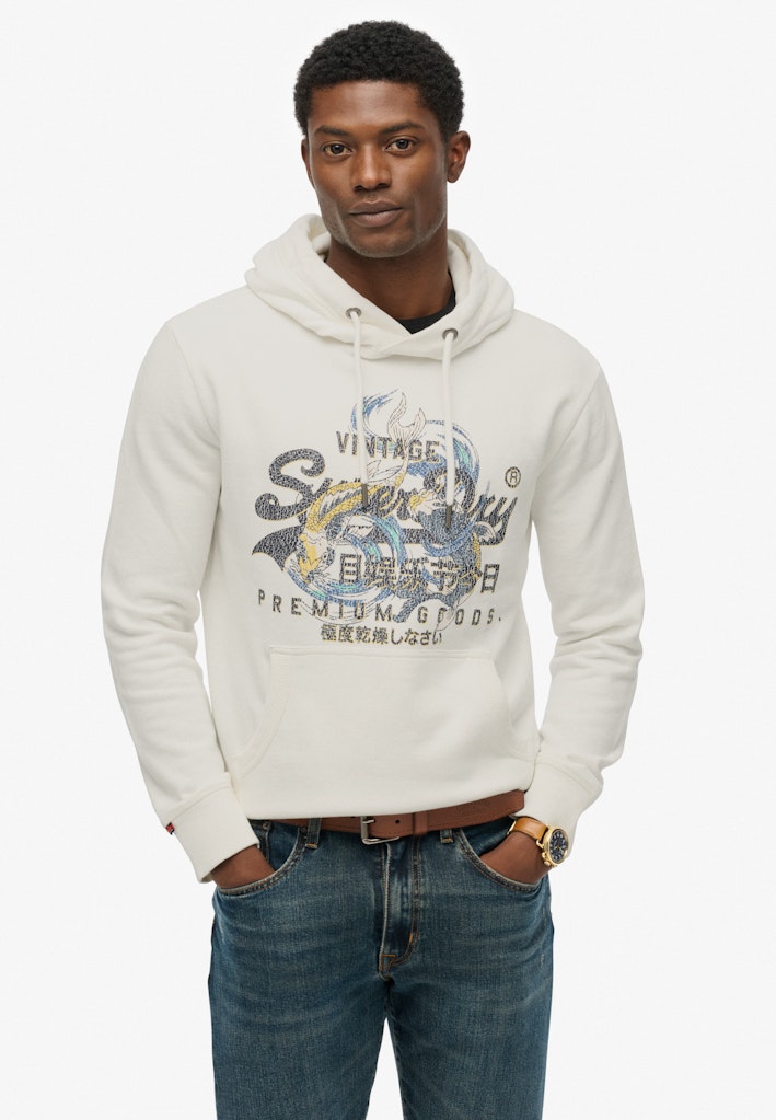 Vintage Logo Tokyo Relaxed Hoodie