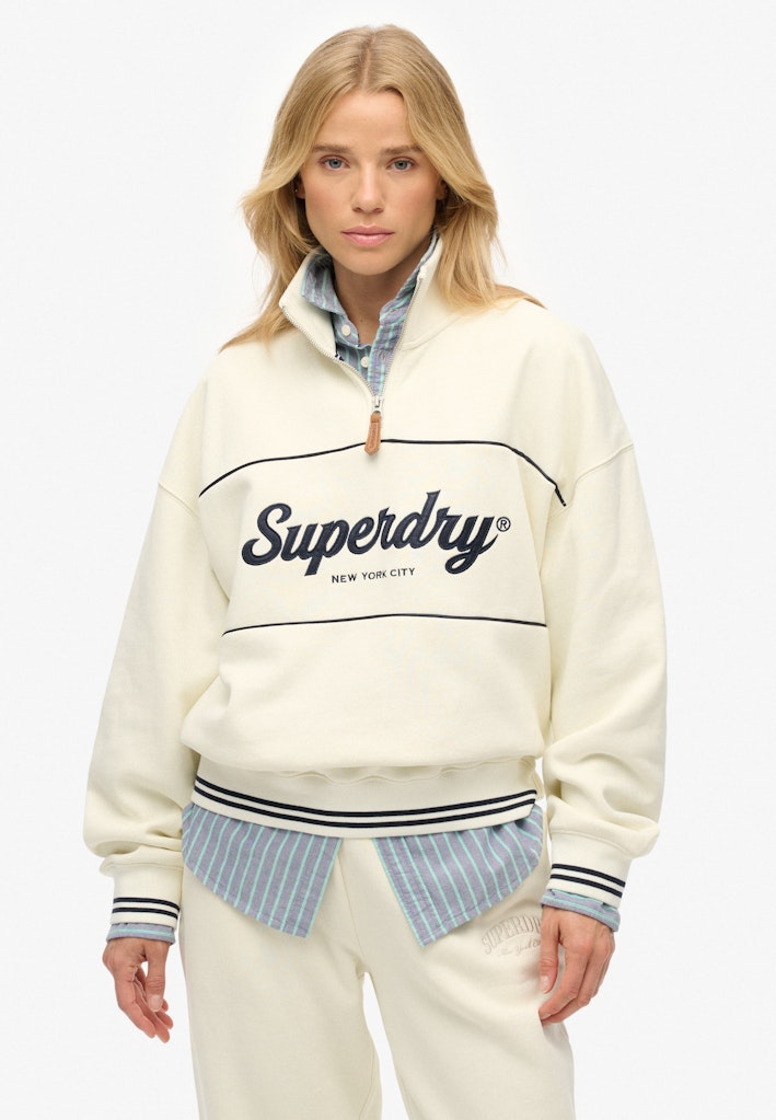 Country Club Half Zip Sweatshirt