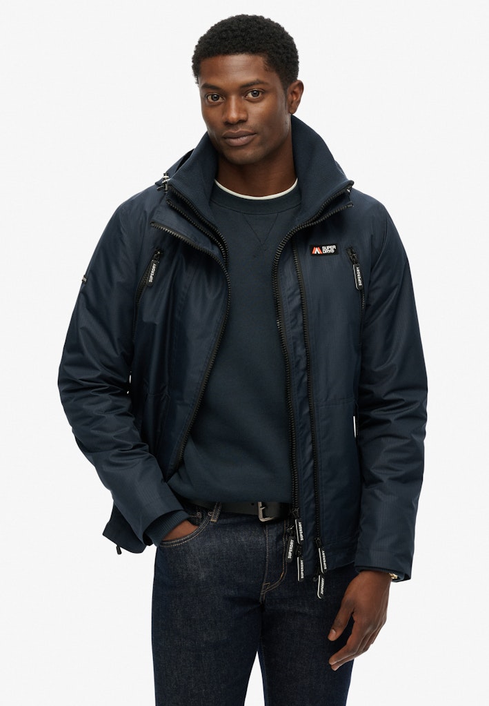 Hooded Mountain Windbreaker Jacket