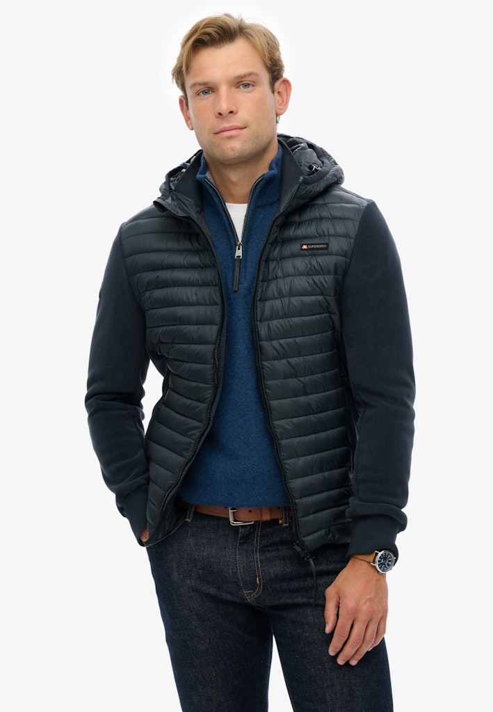 Hooded Storm Fleece Hybrid Jacket