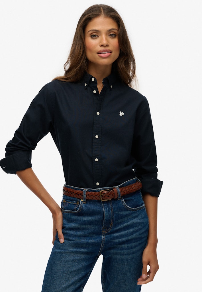 Slim Oxford Button Down Long Sleeve Shirt