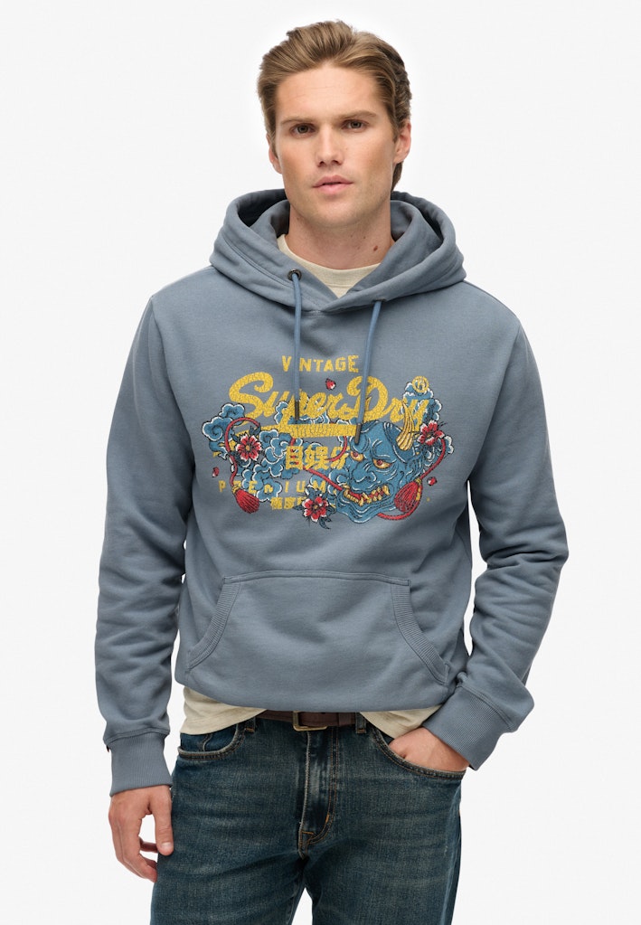 Vintage Logo Tokyo Relaxed Hoodie