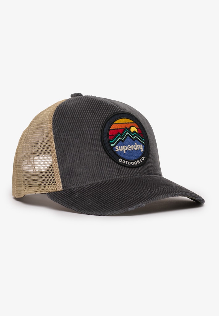 Mesh Cord Trucker Cap