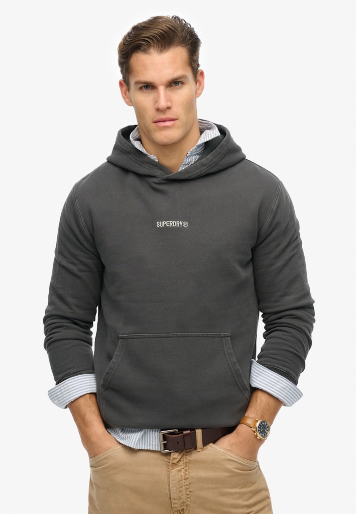 Micro Logo Hoodie