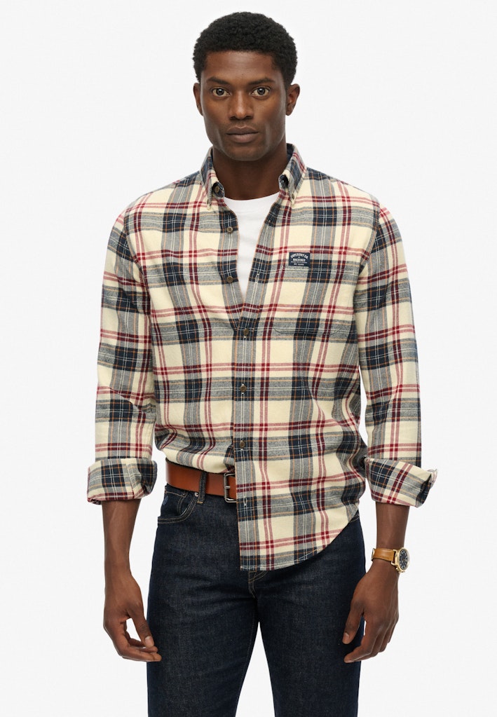 Long Sleeve Cotton Lumberjack Shirt