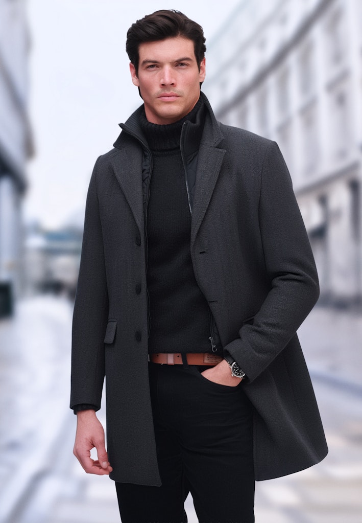 Tailored Two-in-One Town Coat