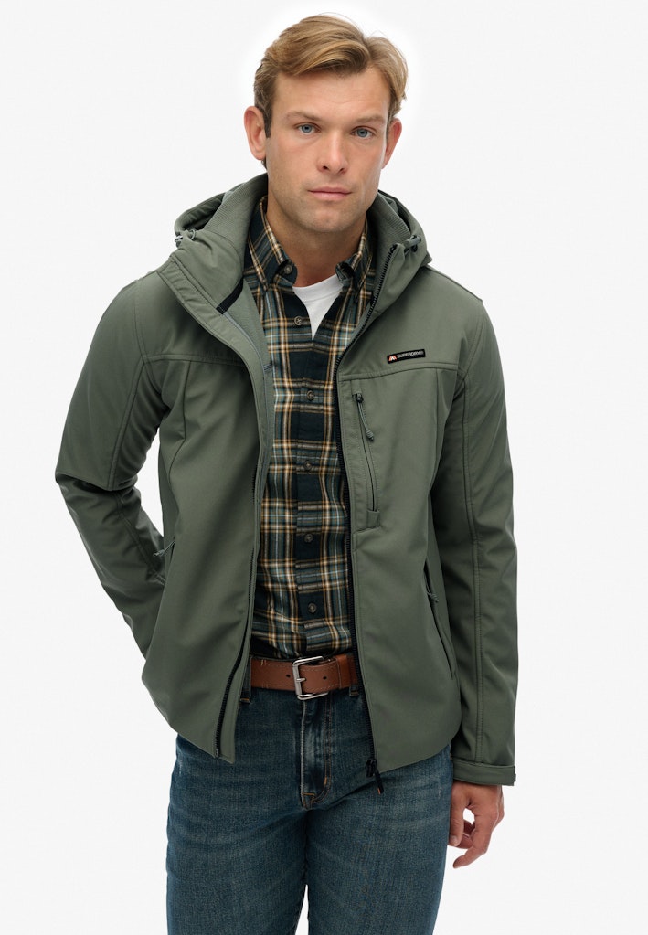 Hooded Soft Shell Trekker Jacket