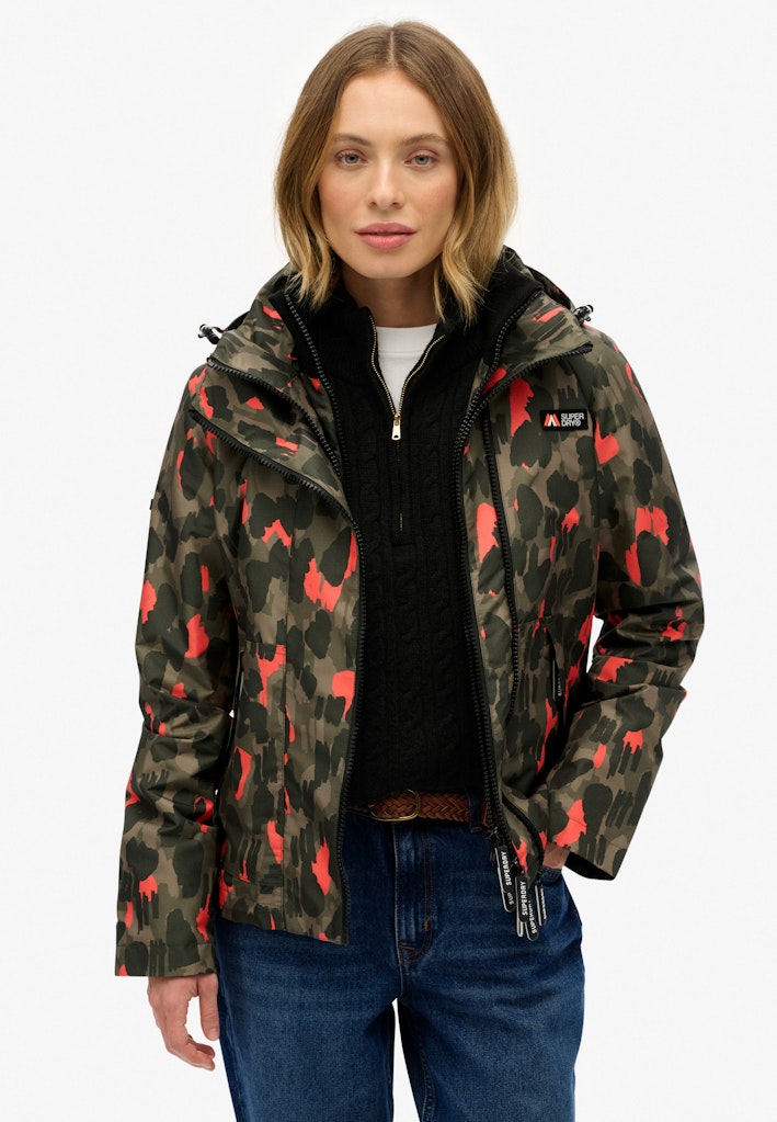 Hooded Mountain Windbreaker Jacket