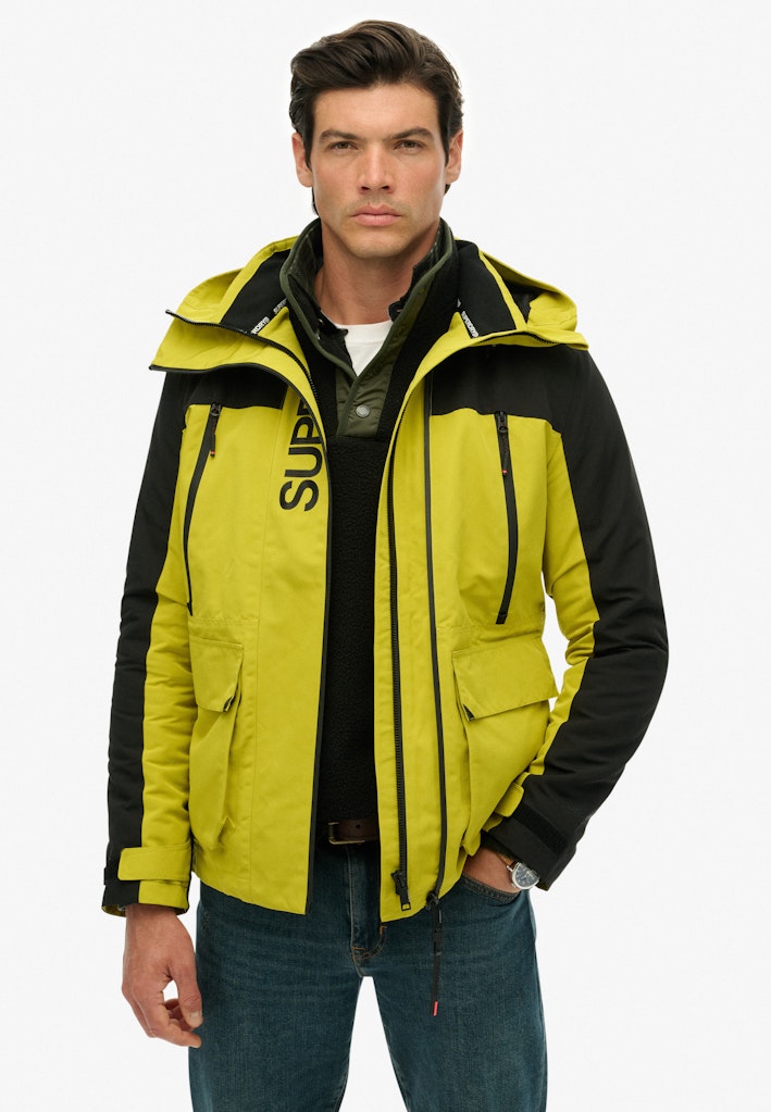 Colour Block Windbreaker Jacket