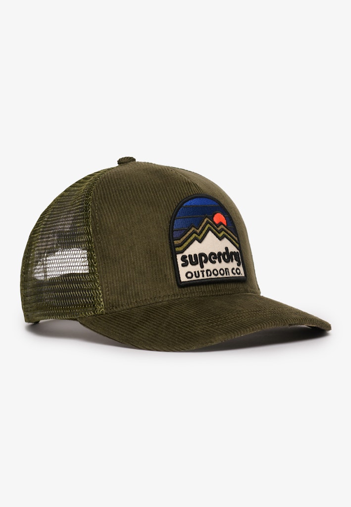 Mesh Cord Trucker Cap