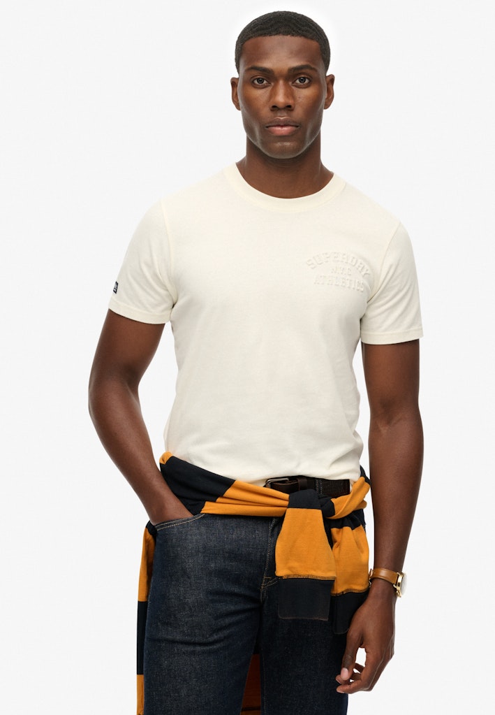 Athletic Embossed Relaxed T-Shirt