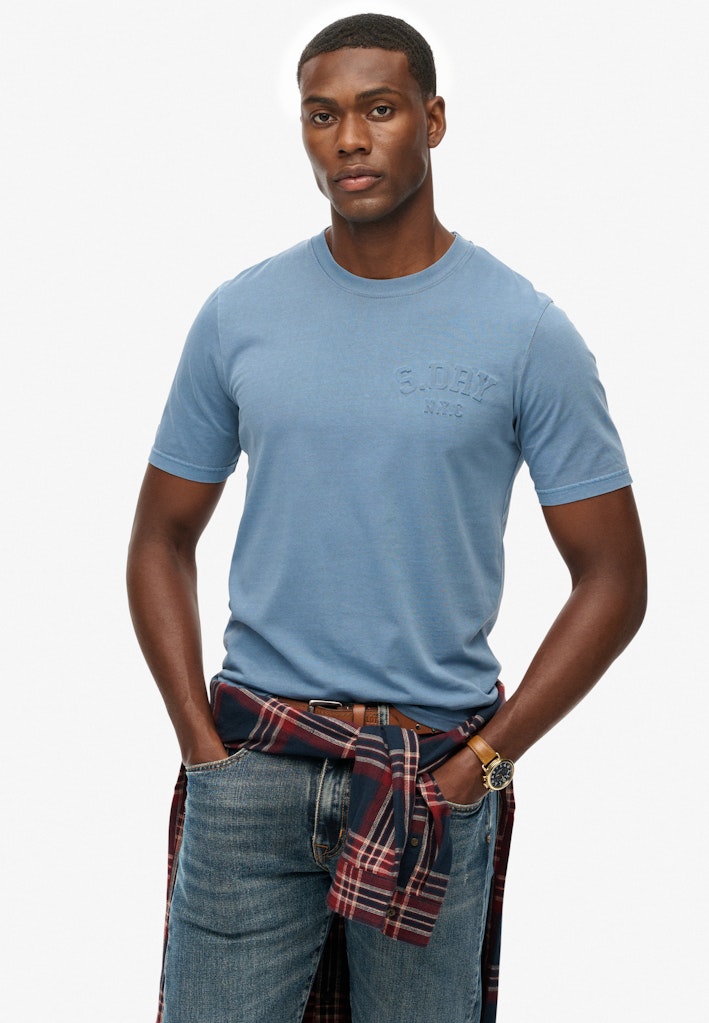 Athletic Embossed Relaxed T-Shirt