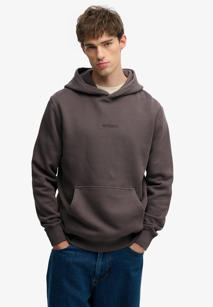 Micro Logo Hoodie