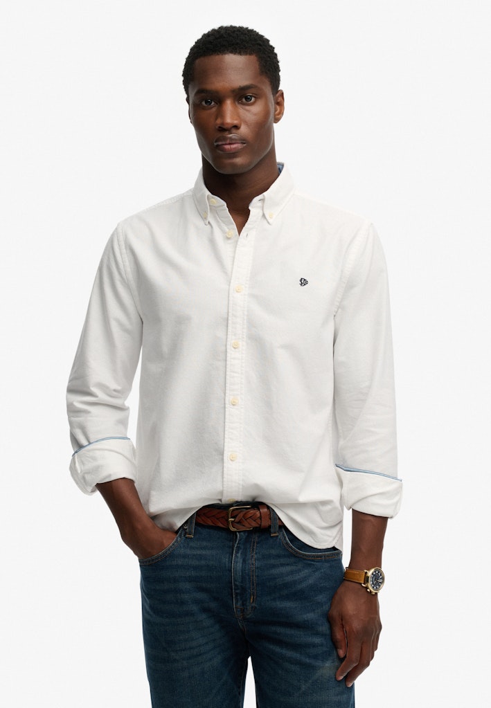 Preppy Oxford Long Sleeve Shirt