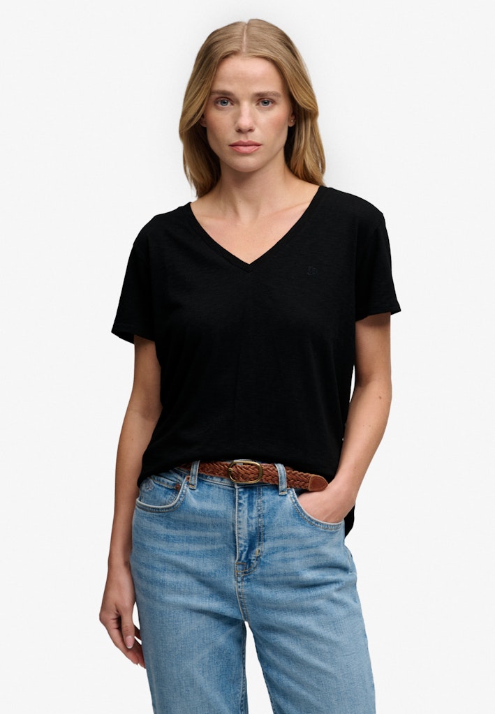Studios Slub Embroidered T-Shirt