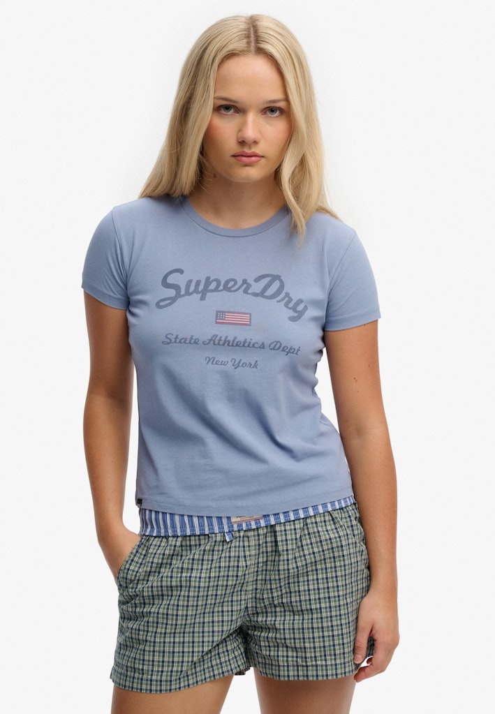 Athletic Essentials Fitted Graphic T-Shirt