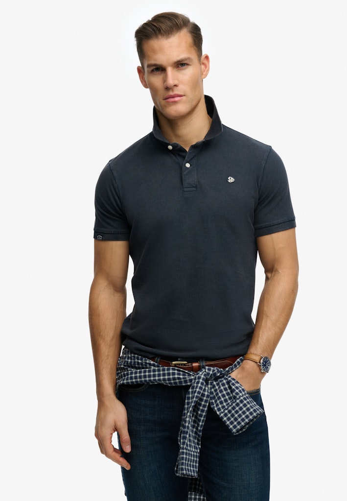 Vintage Destroy Polo Shirt