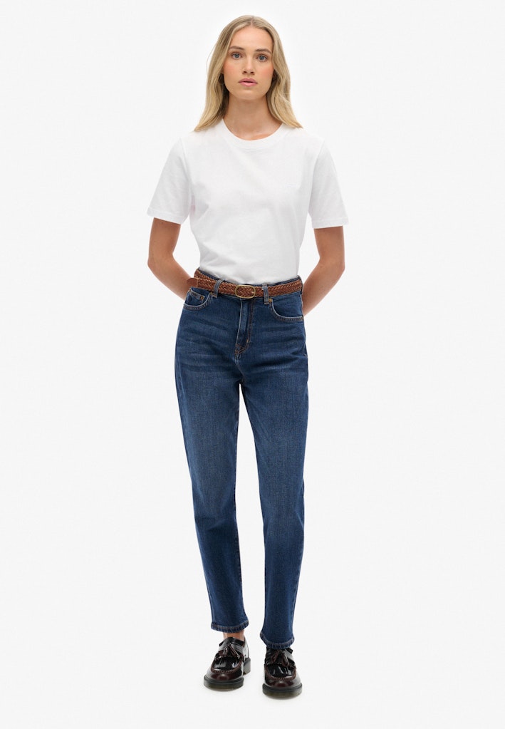 Organic Cotton High Rise Mom Jeans