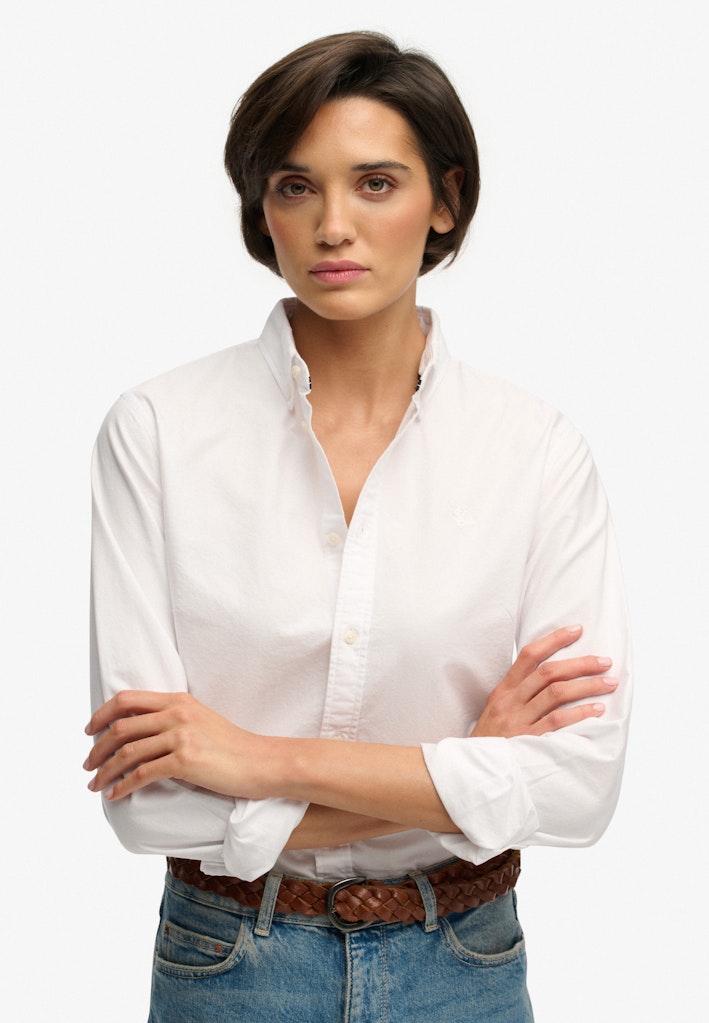 Slim Oxford Button Down Long Sleeve Shirt