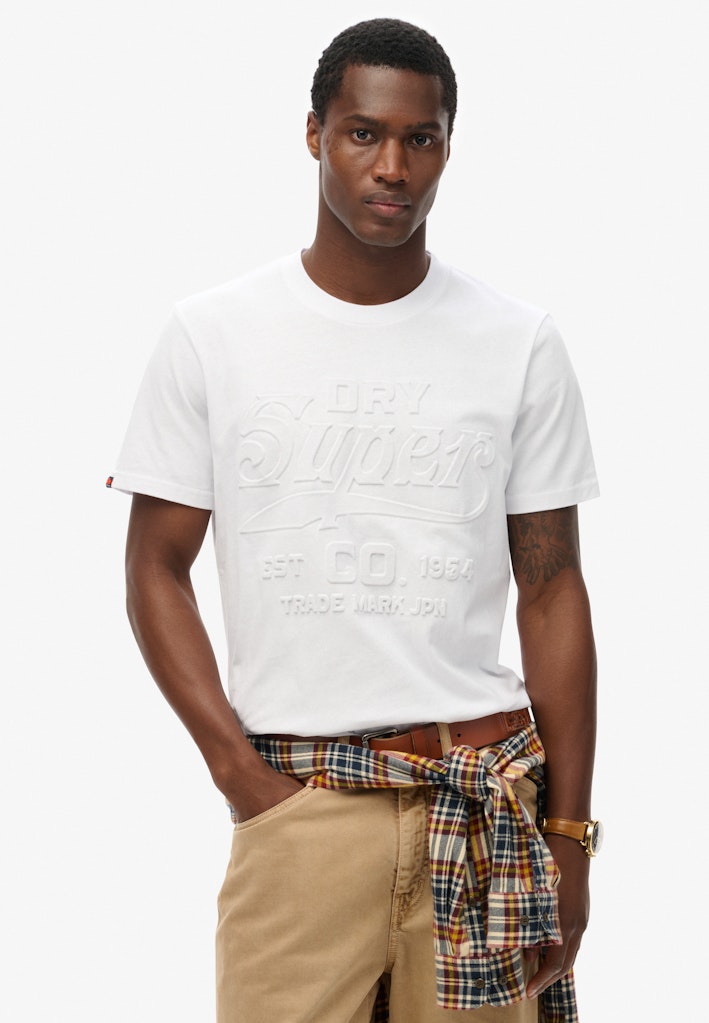 Workwear Embossed Relaxed Tee