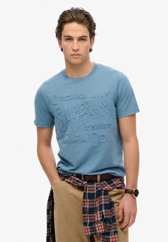 Workwear Embossed Relaxed Tee