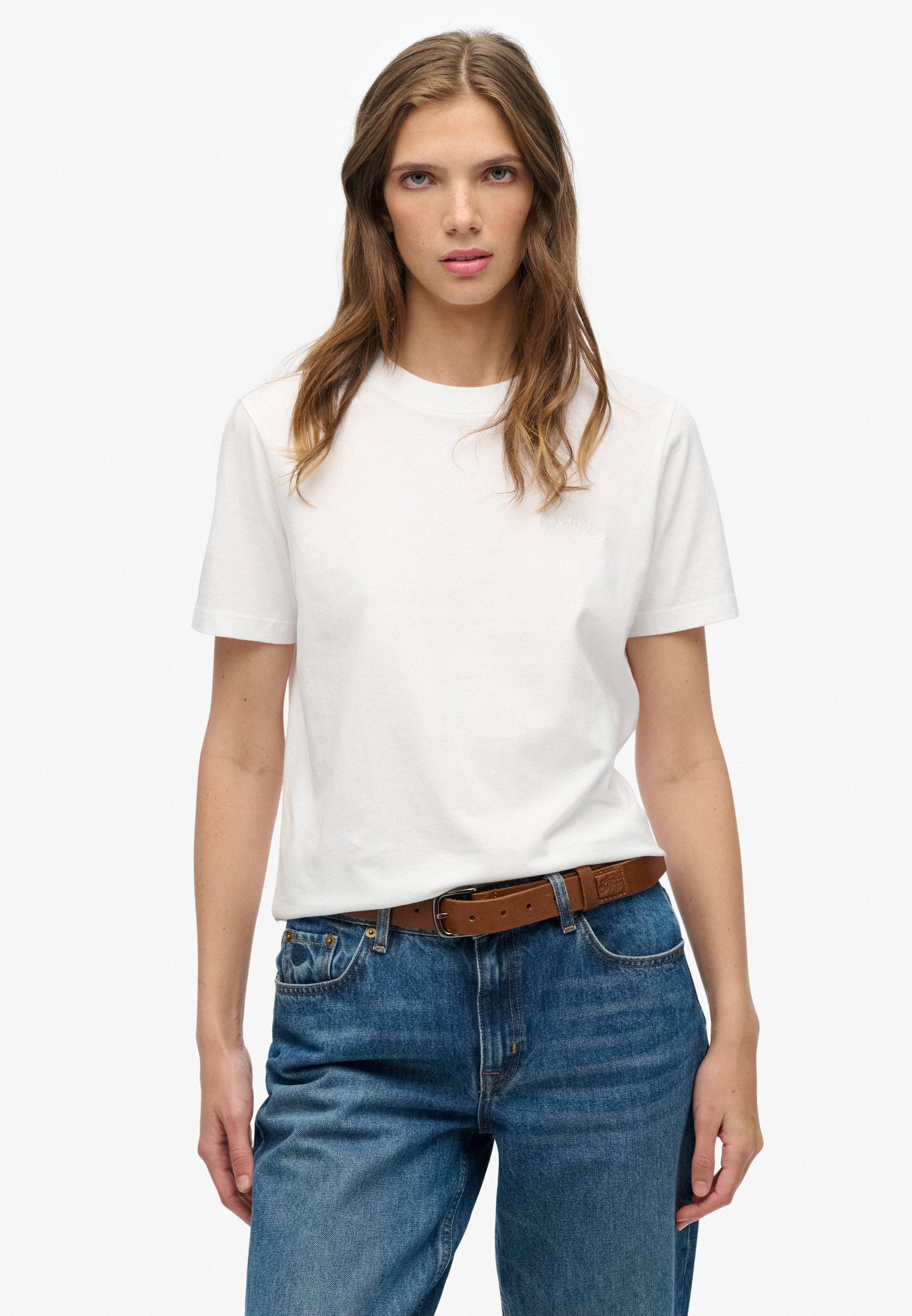 Essential Logo Embroidered T-Shirt