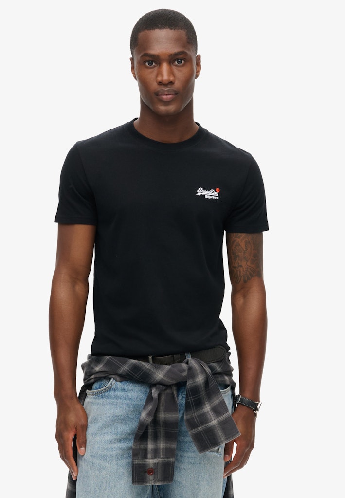 Essential Contrast Embroidered T-Shirt