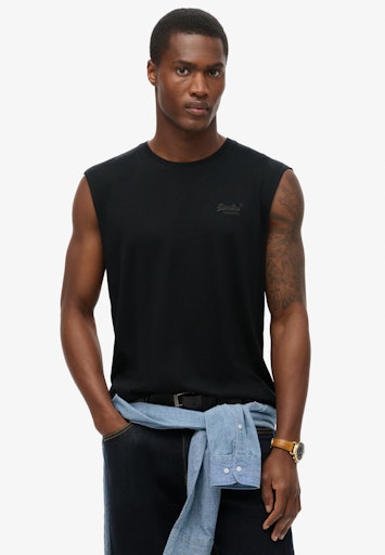Organic Cotton Essential Logo Tank Top