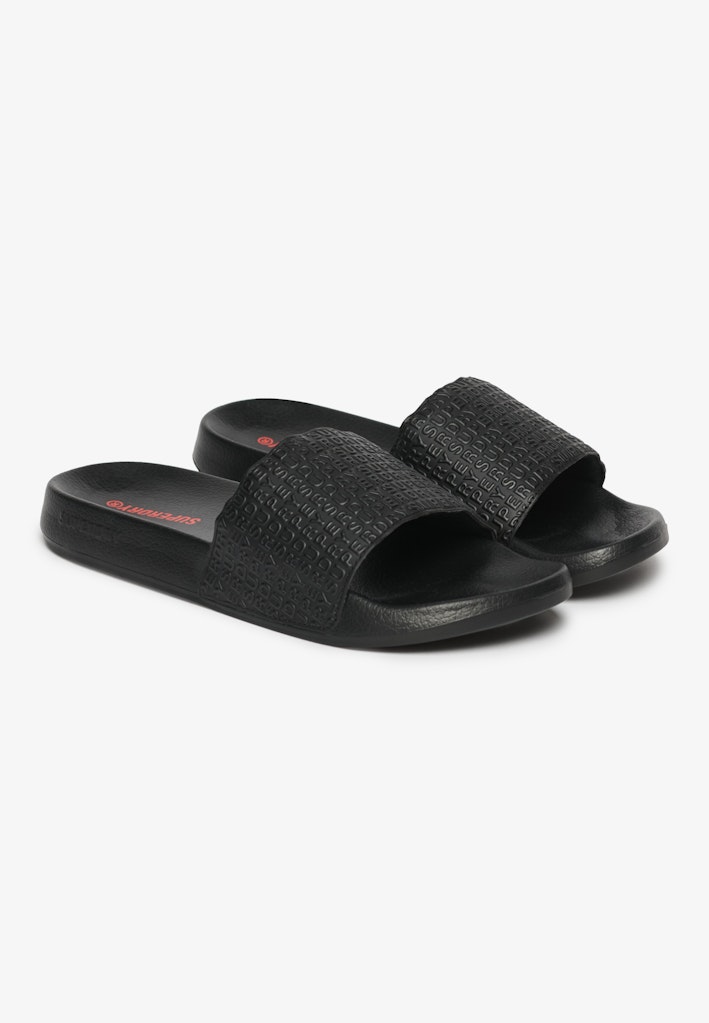 All Over Print Embossed Pool Sliders