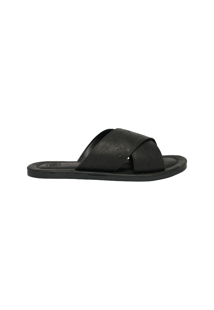 Vintage Cross Strap Slides