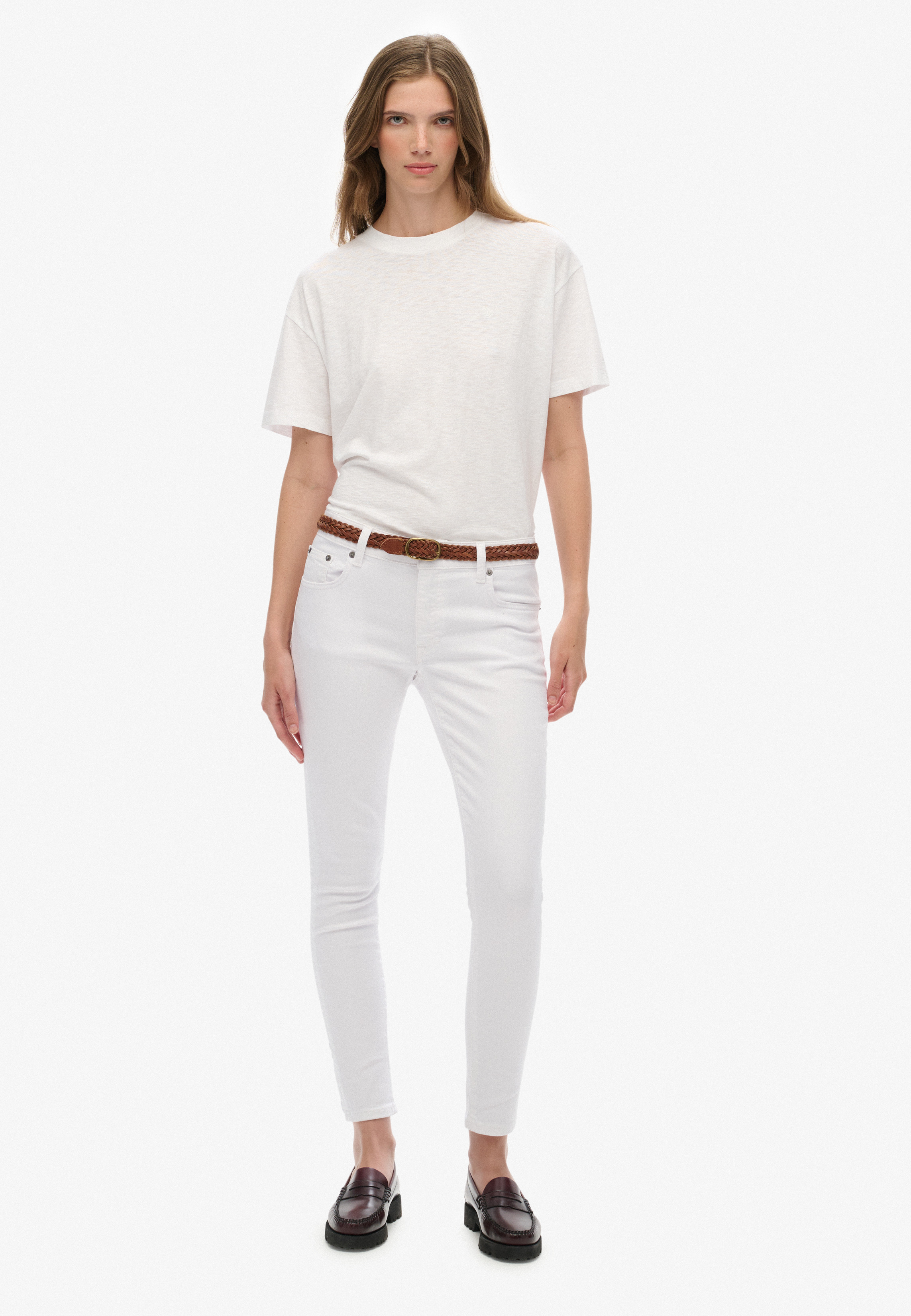 Mid Rise Skinny Jeans