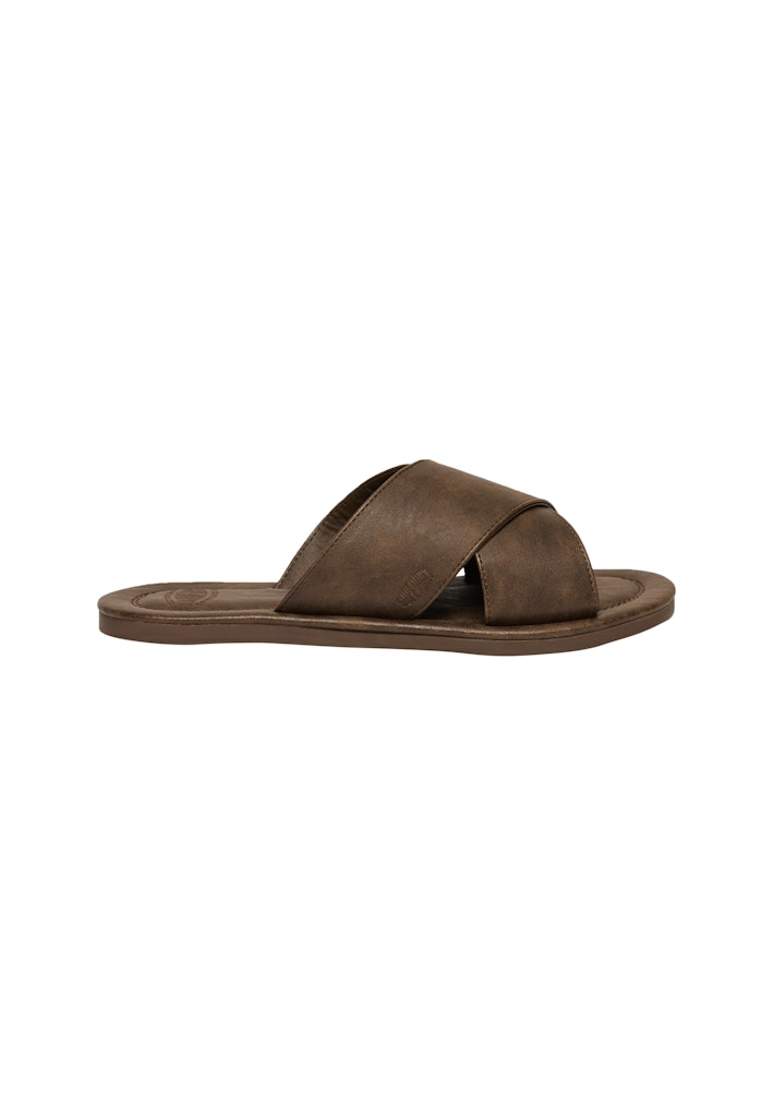 Vintage Cross Strap Slides