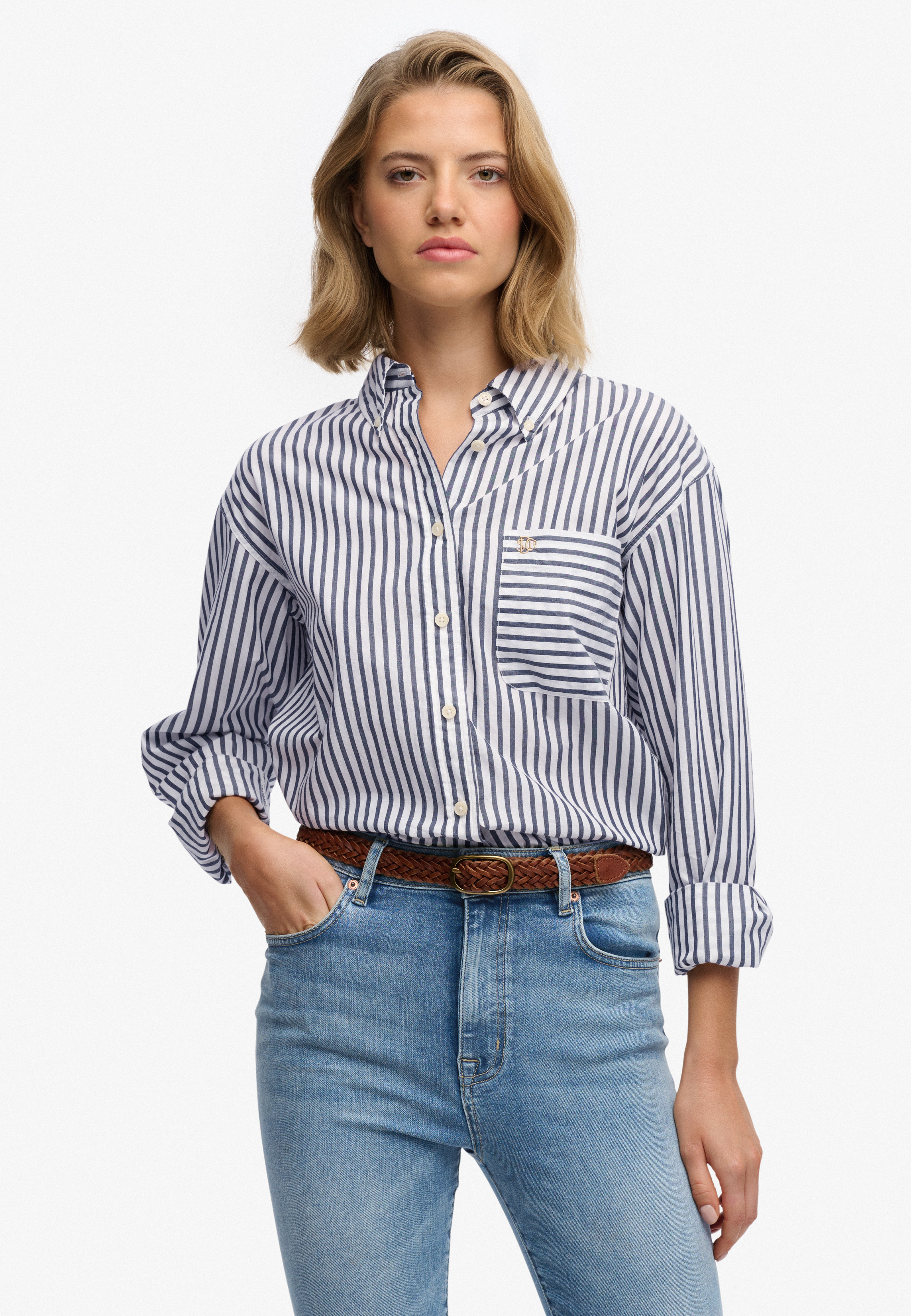 Poplin Relaxed Long Sleeve Shirt