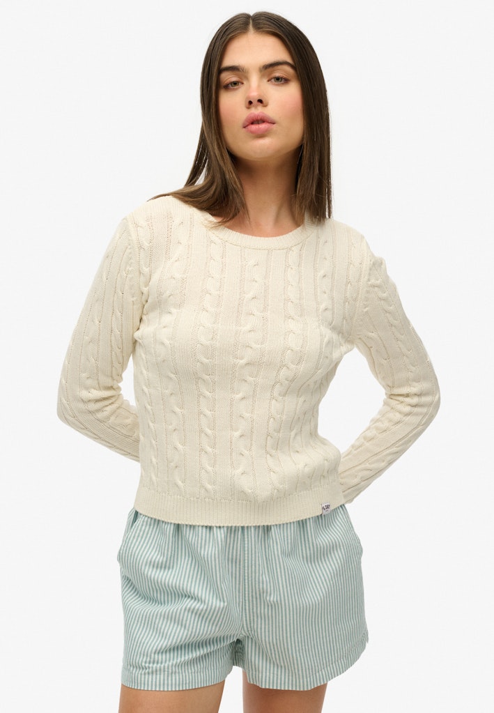 Essentials Slim Cable Jumper