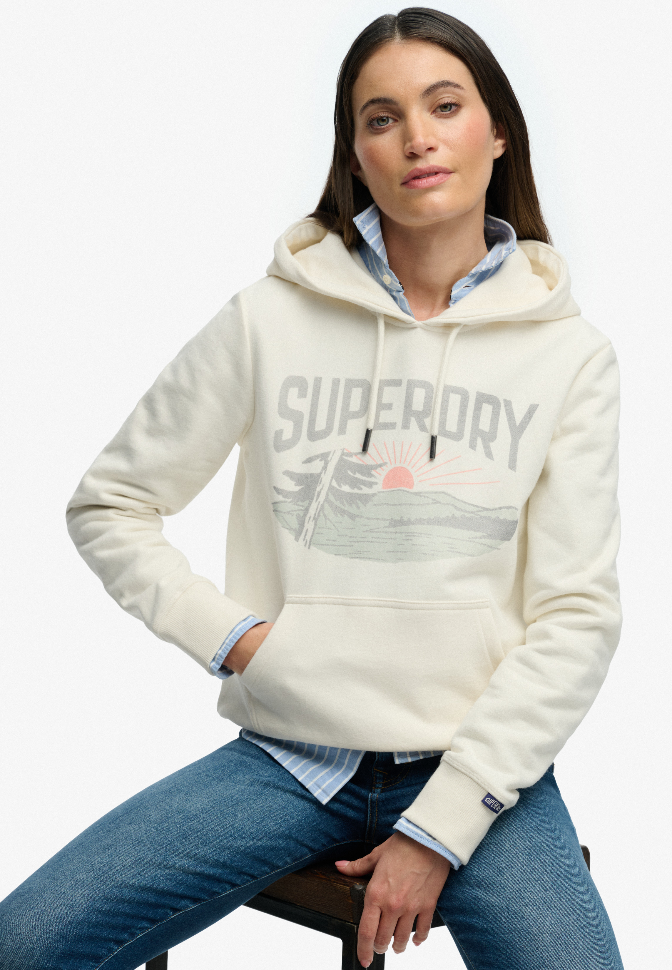 Retro Outdoor Relaxed Hoodie