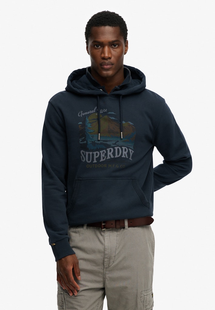 Outdoors Mountain Relaxed Hoodie