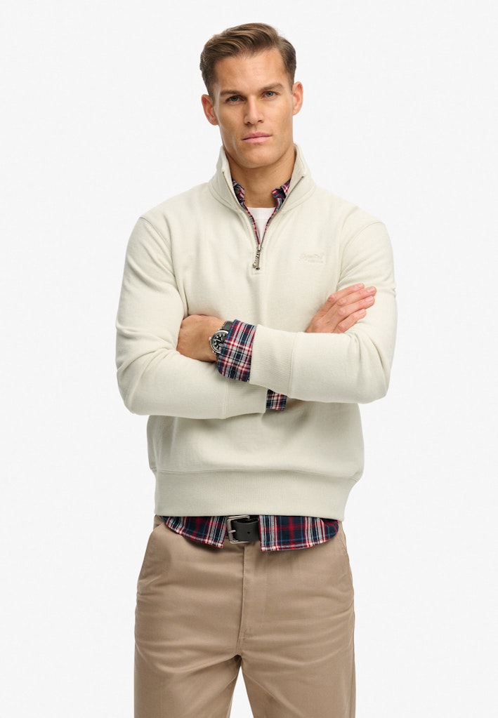 Essential Logo Half Zip Sweatshirt