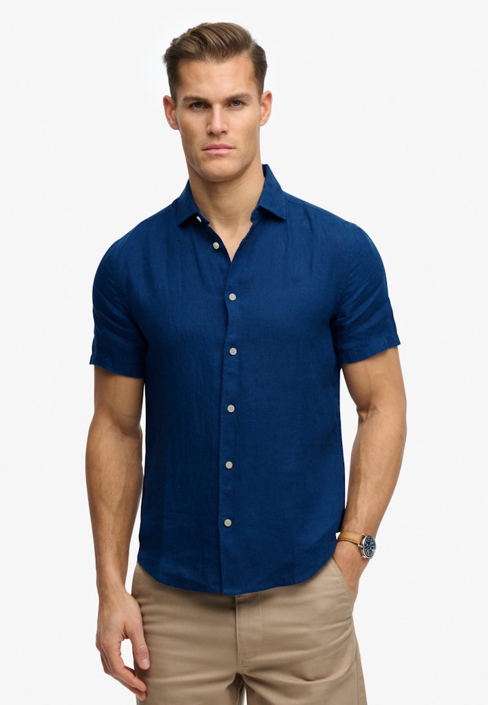 Riviera Short Sleeve Linen Shirt