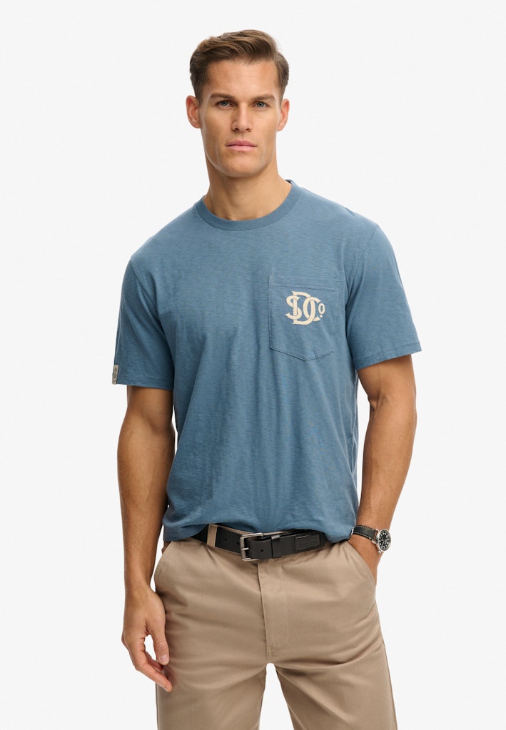 The Merchant Store - Graphic Pocket T-Shirt