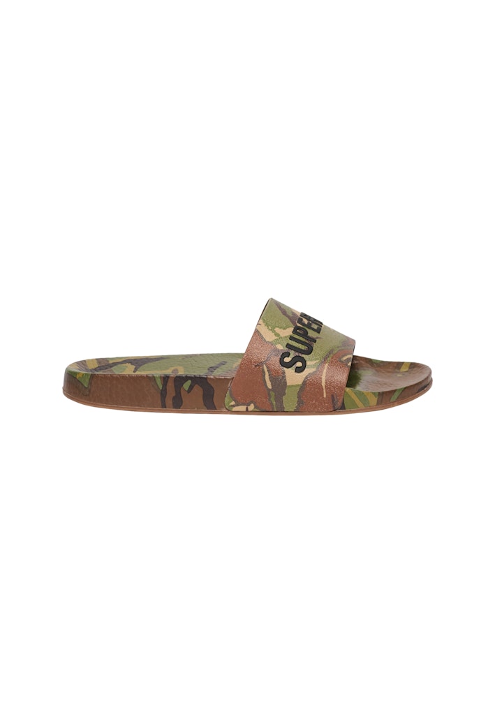 Camo Print Pool Sliders