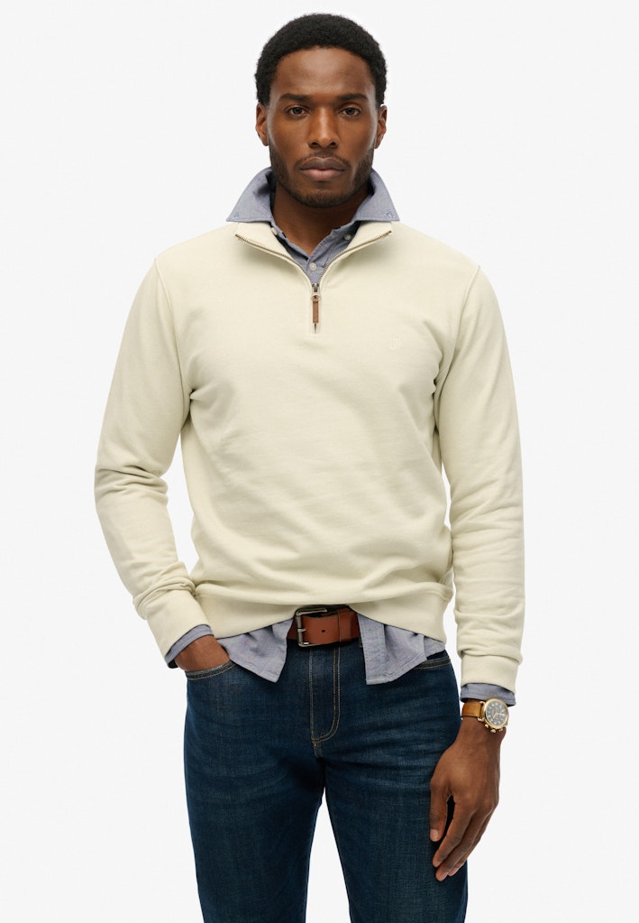 Classic Essential Half Zip Sweatshirt